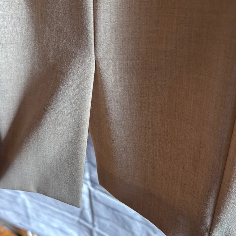 Calvin Klein Tan Sheath Dress Square Neck Sleeveless Size 6 - Picture 6 of 11